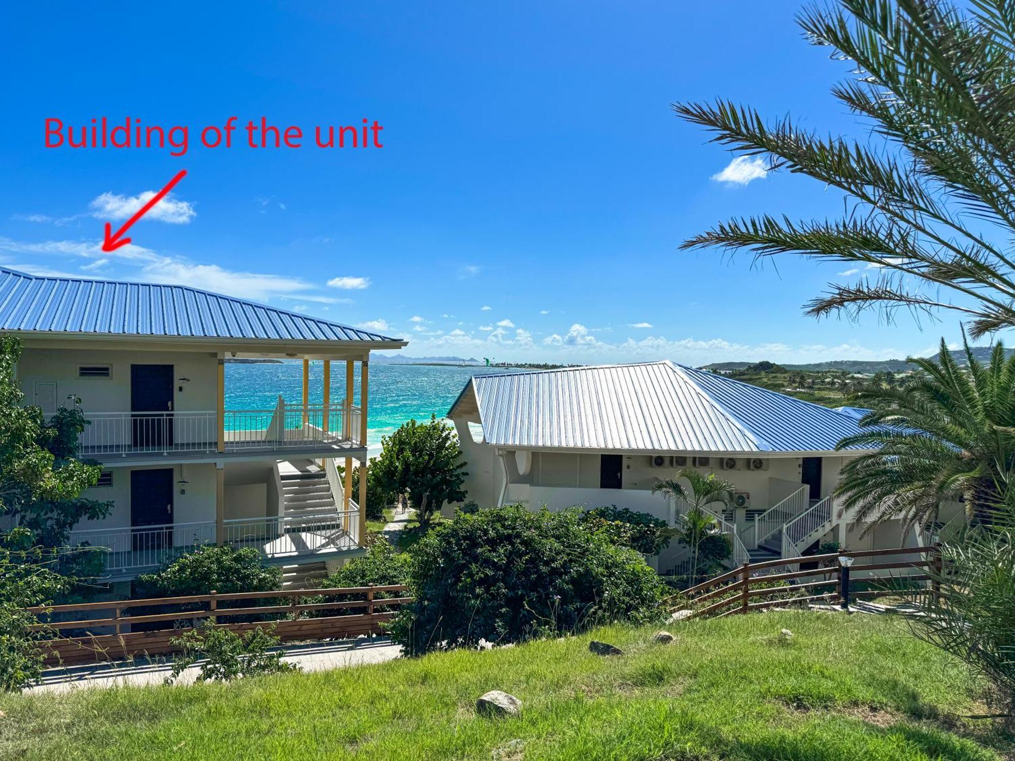 Front Line Unit 520 Ft2 - 48 M2, On Second Floor, Stunning Ocean View Διαμέρισμα Cul de Sac Εξωτερικό φωτογραφία